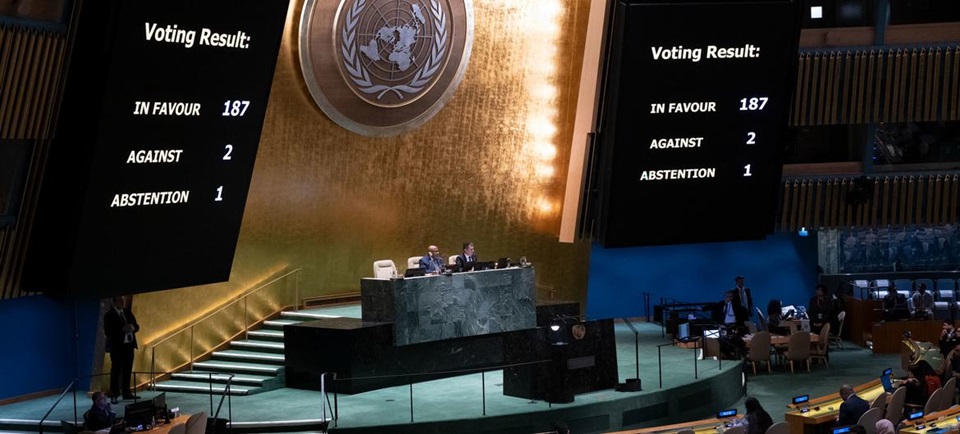 UN General Assembly again votes against U.S. blockade of Cuba