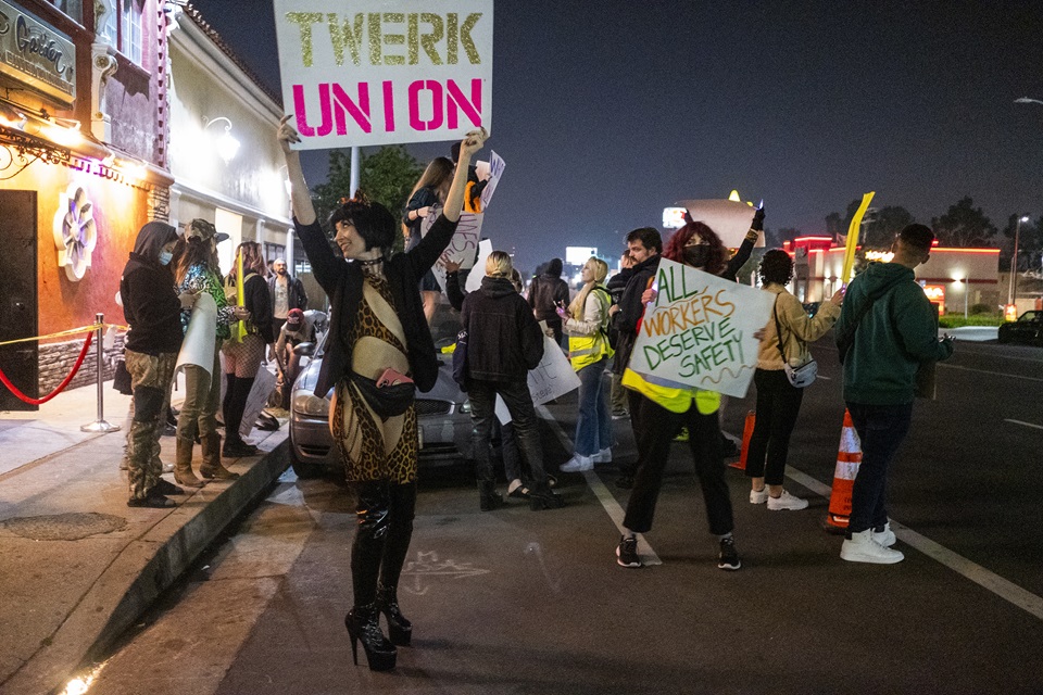 Shut your mouth and consider yourself lucky: The fight for a strippers’ union