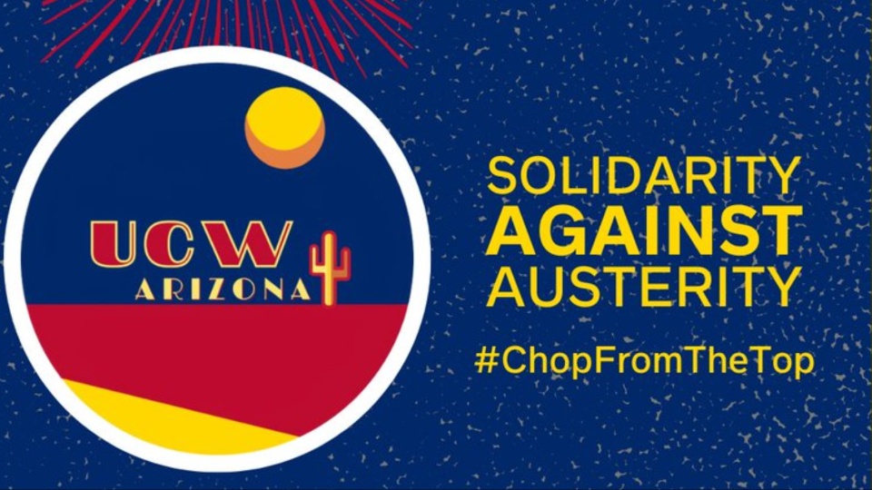 Univ. of Arizona faculty, staff, and students say: Chop from the top!
