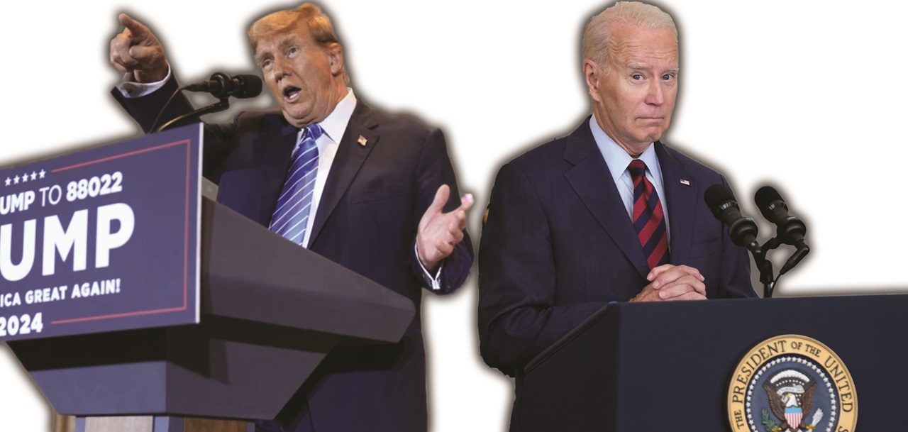 Trump previews doomsday second term; Uncommitted voters put squeeze on Biden