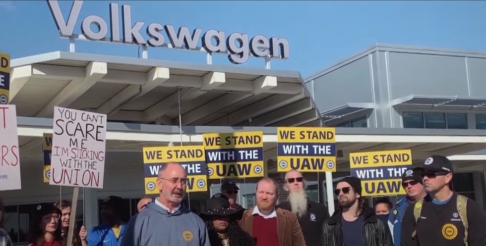 Determined to organize the South, UAW again aims for Volkswagen, Chattanooga