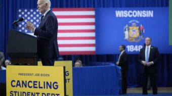 Biden bid to ease student debt unveiled in key swing state