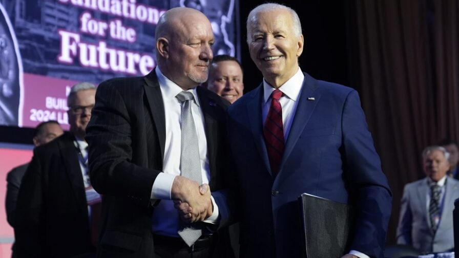 Powerful Building Trades Unions back Biden for re-election