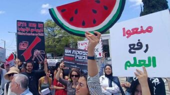 Estudiantes árabes y judíos se unen en Tel Aviv para conmemorar el Día de la Nakba