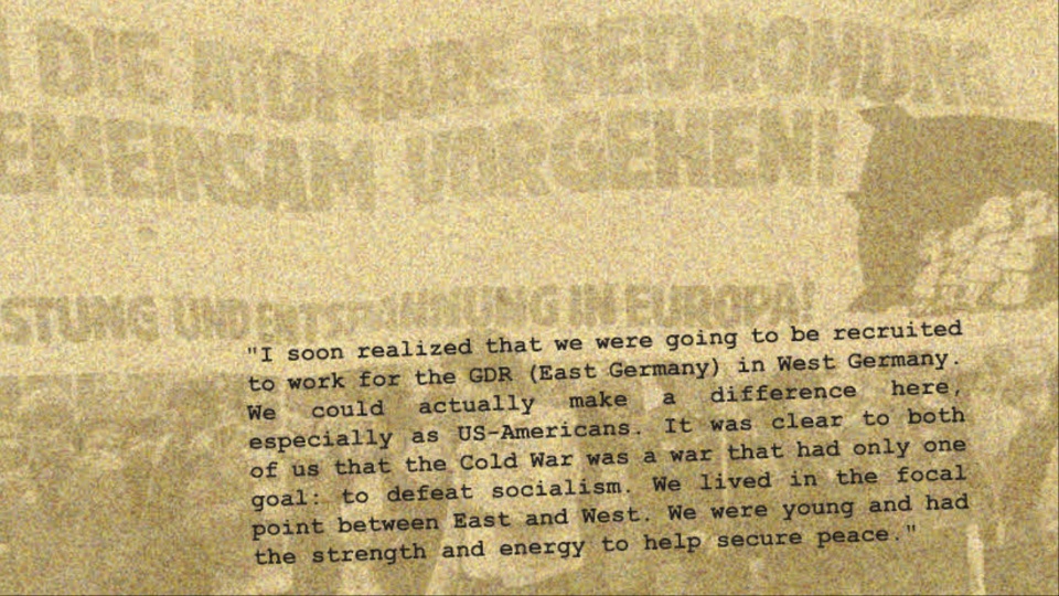 The invisible front: An American woman’s memoir of spying for East Germany