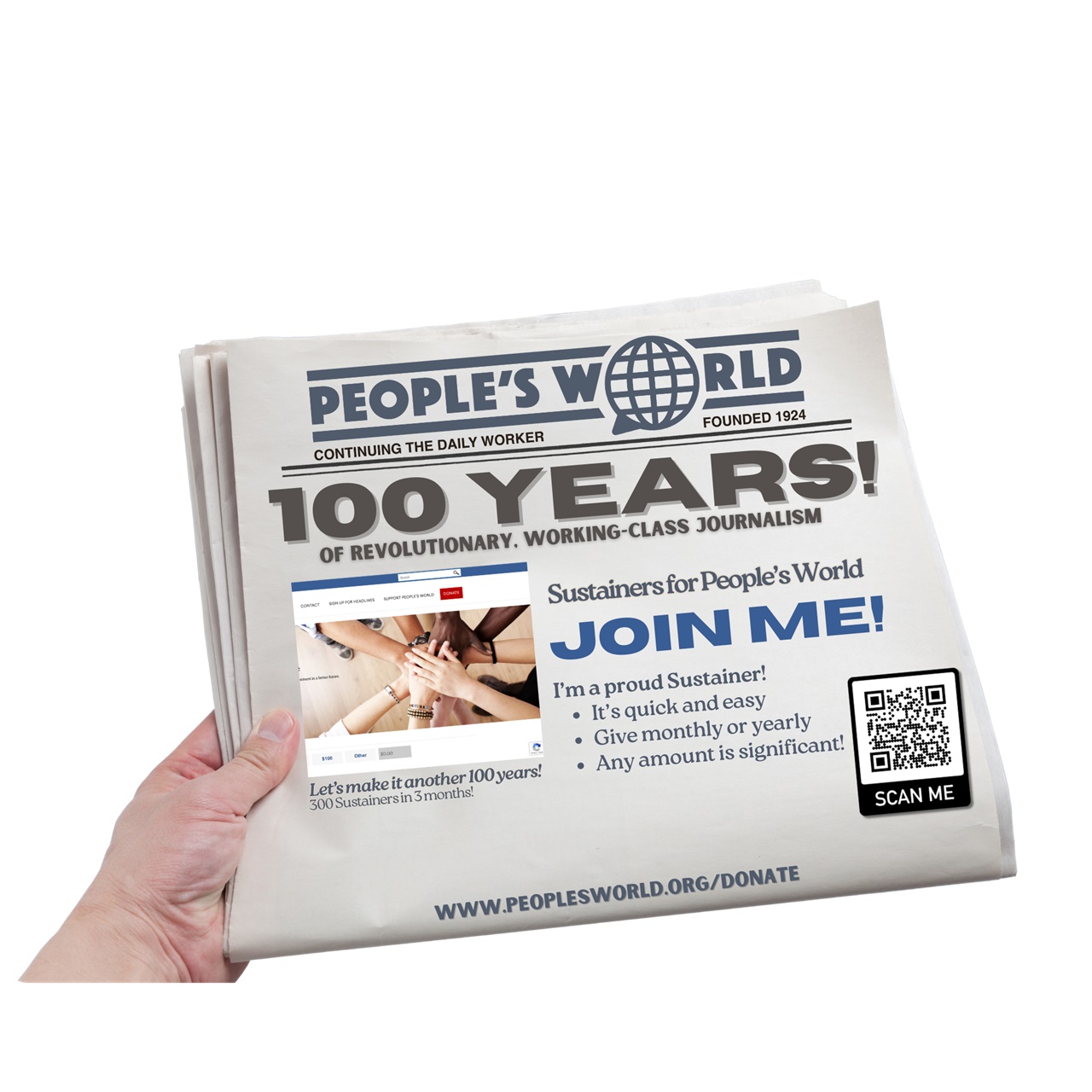 Triple role of People’s World