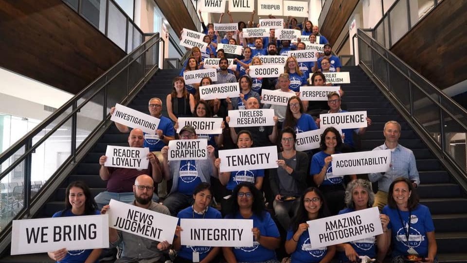 Five years of talks with ‘vulture capitalists’ yield pact for Tribune newspaper workers