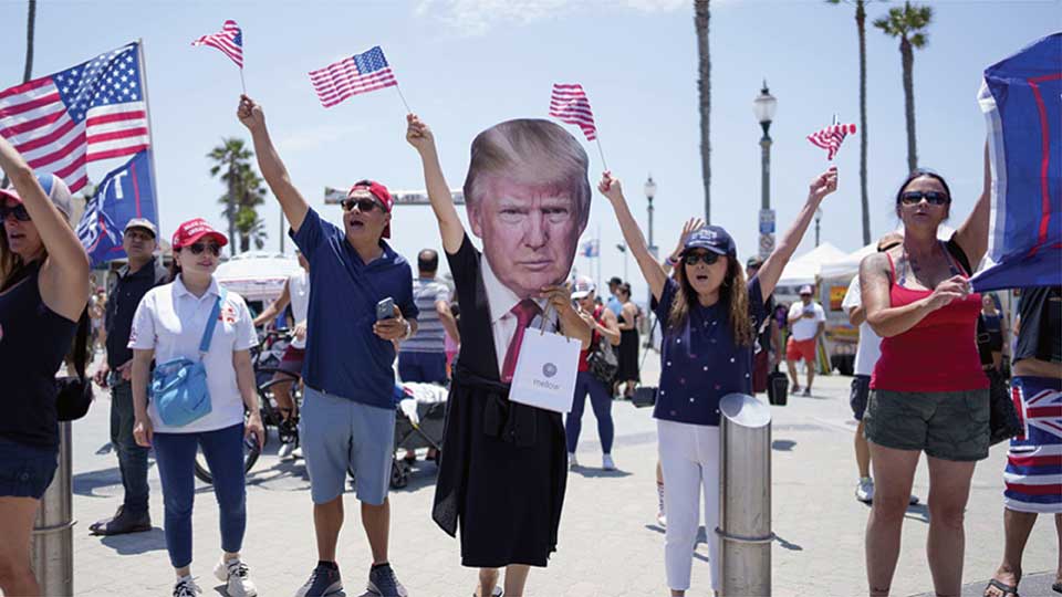 GOP suppresses internal dissent, passes ‘whatever Trump says’ as platform