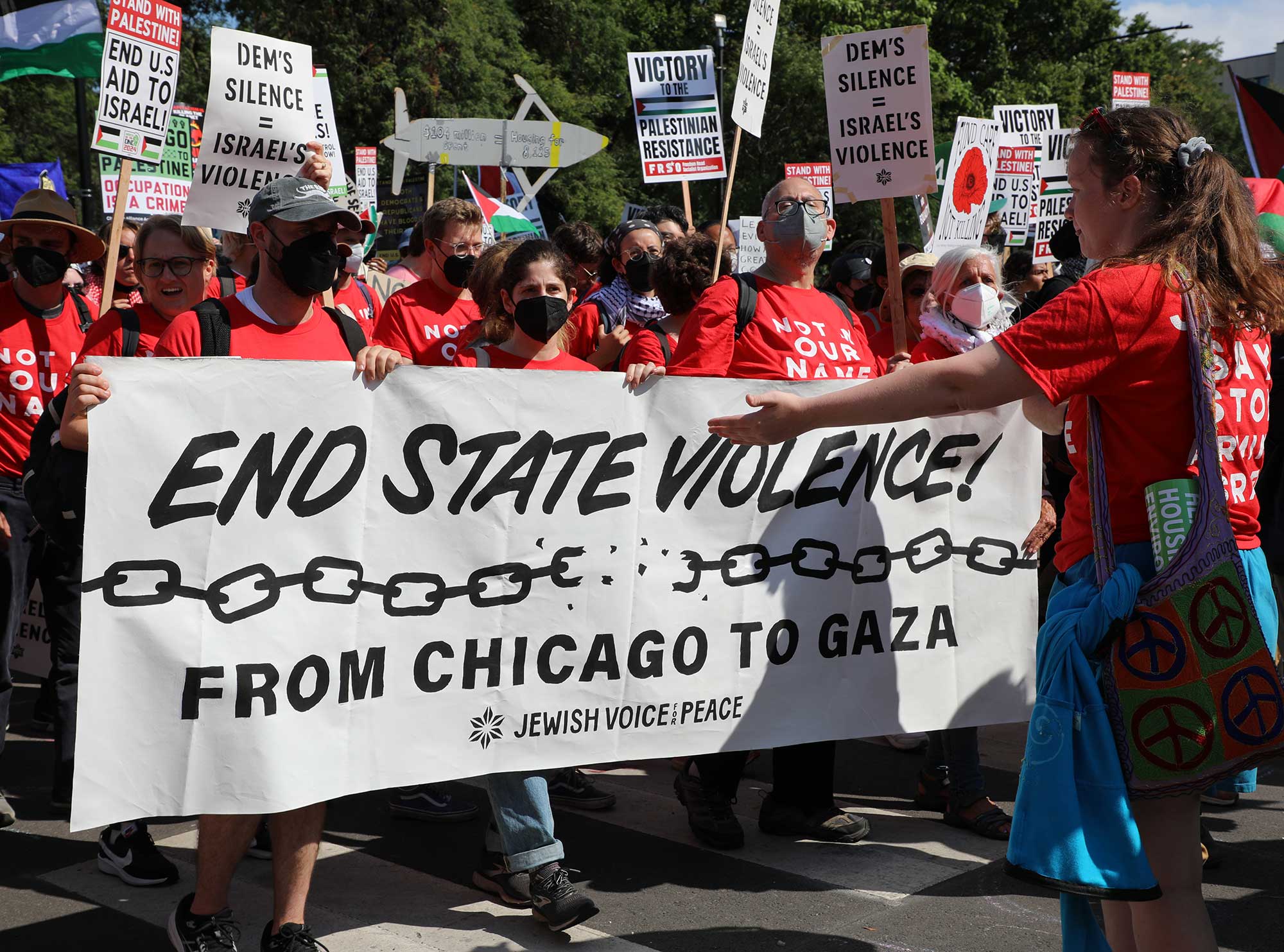 VIDEO: People’s World field dispatches from the March on the DNC