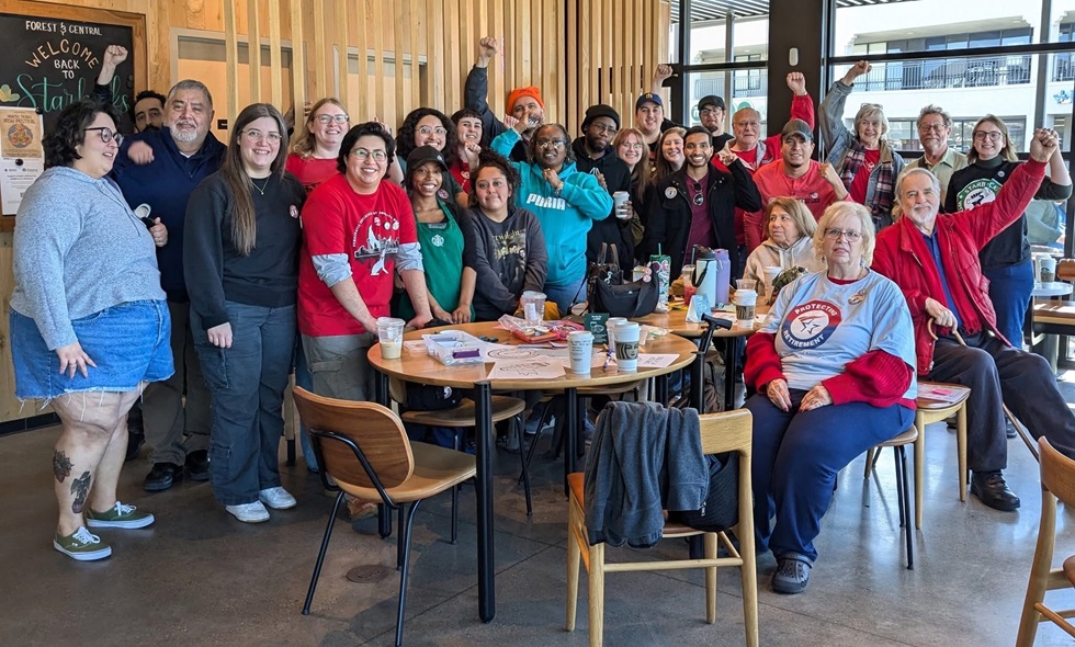 Starbucks union hosts solidarity ‘sip-in’ at Dallas store