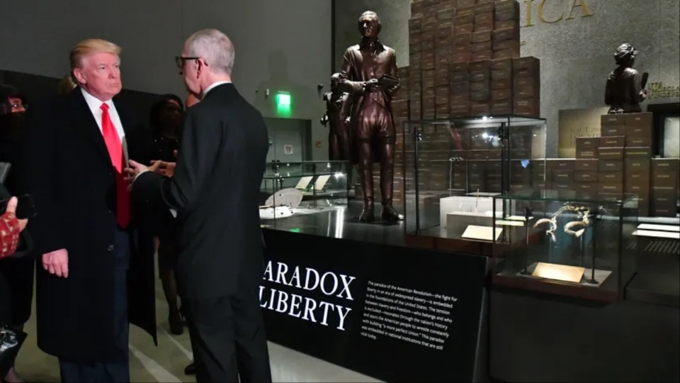 History held hostage: Trump whitewashes 250 years of U.S. history