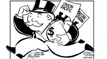 Rail workers pick up steam against Union Pacific-Norfolk Southern monopoly