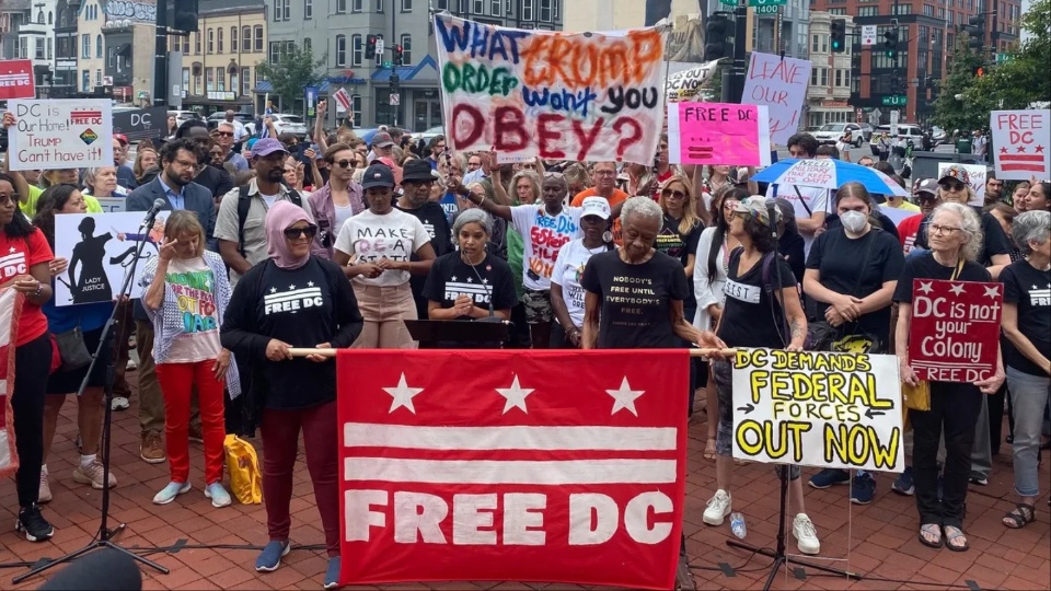 D.C. to rally against Trump’s troops as more cities targeted