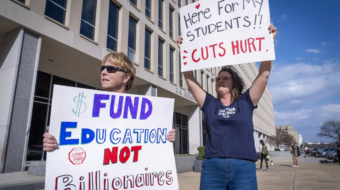 Cuts fuel demands that Dems withhold votes to keep government open