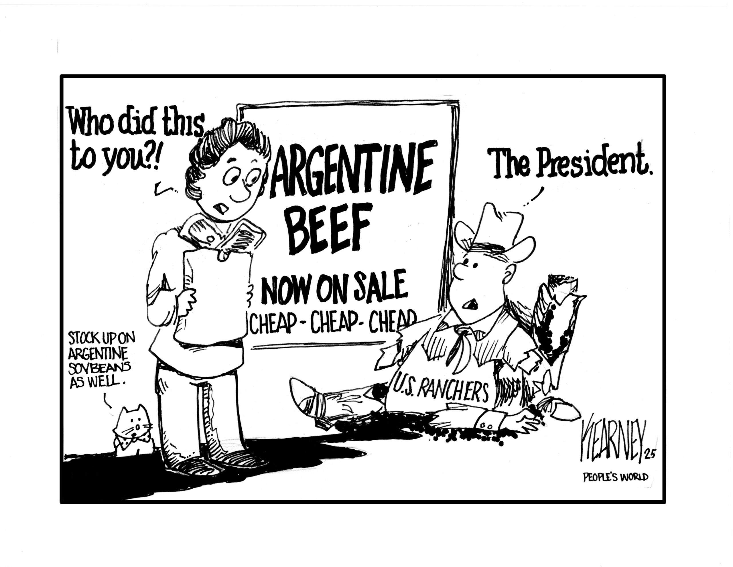 Beef from Argentina? ‘A betrayal of the American rancher,’ farmers tell Trump