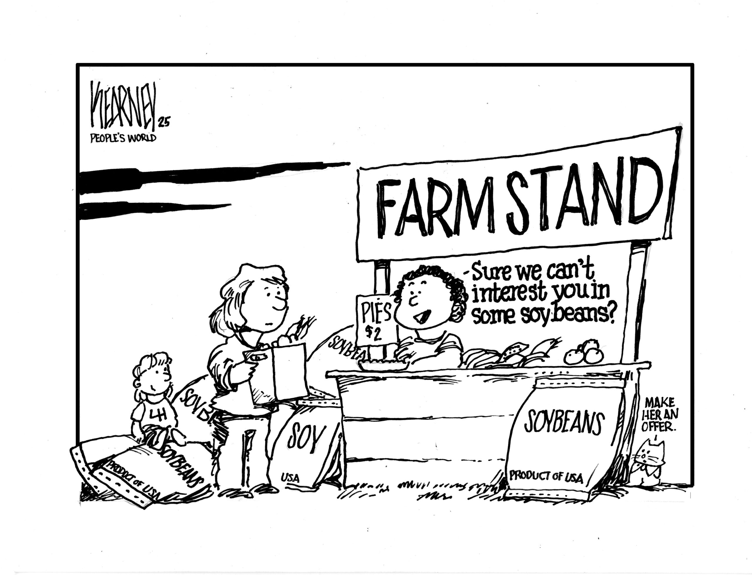 U.S. soybean farmers, deserted by big buyer China, scramble for other importers