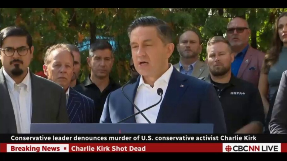 Canada’s Conservatives capitalize on Kirk killing