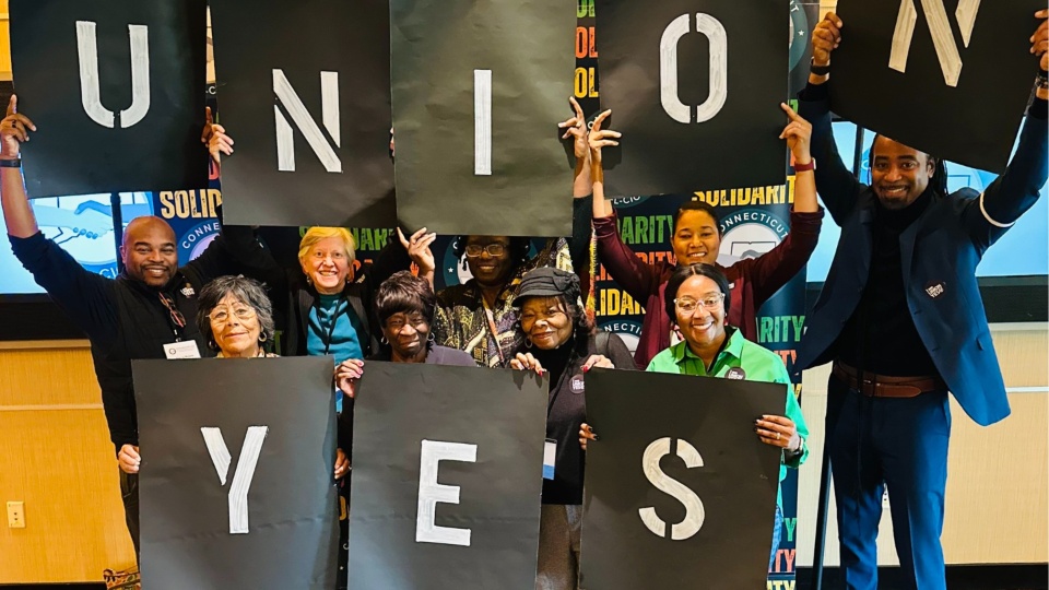 Connecticut AFL-CIO says “stand up, fight back”