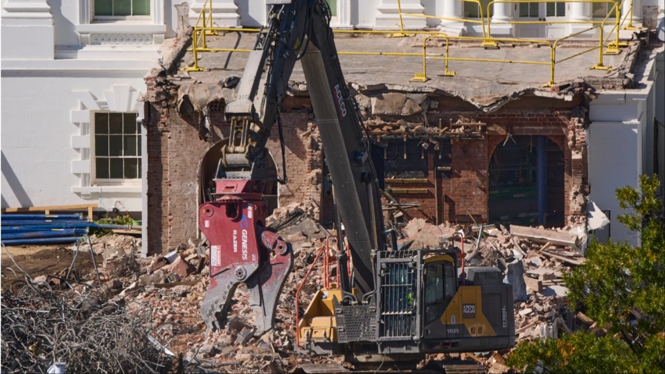 Along with the White House, Trump’s also demolishing affordable housing