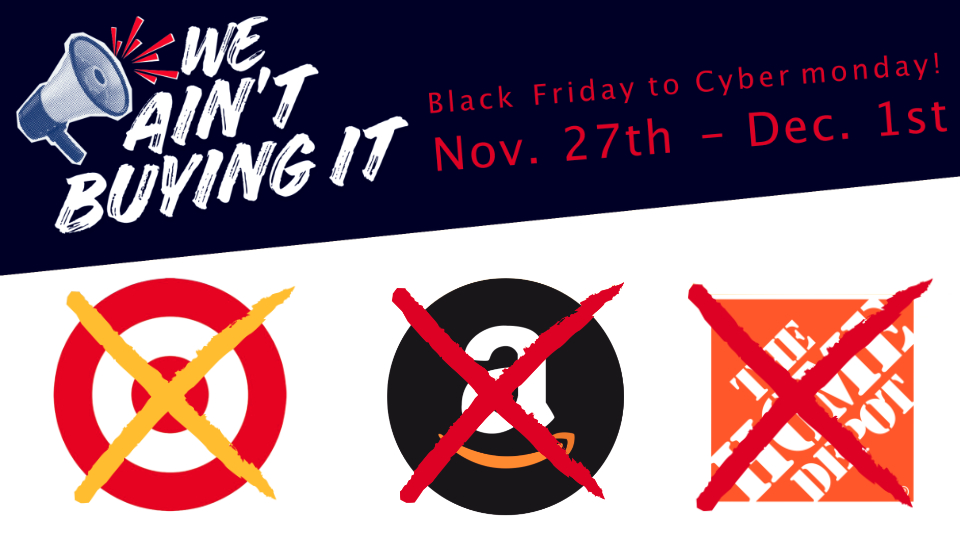 ‘We Ain’t Buying It’: Pro-MAGA monopolies targeted for holiday boycott