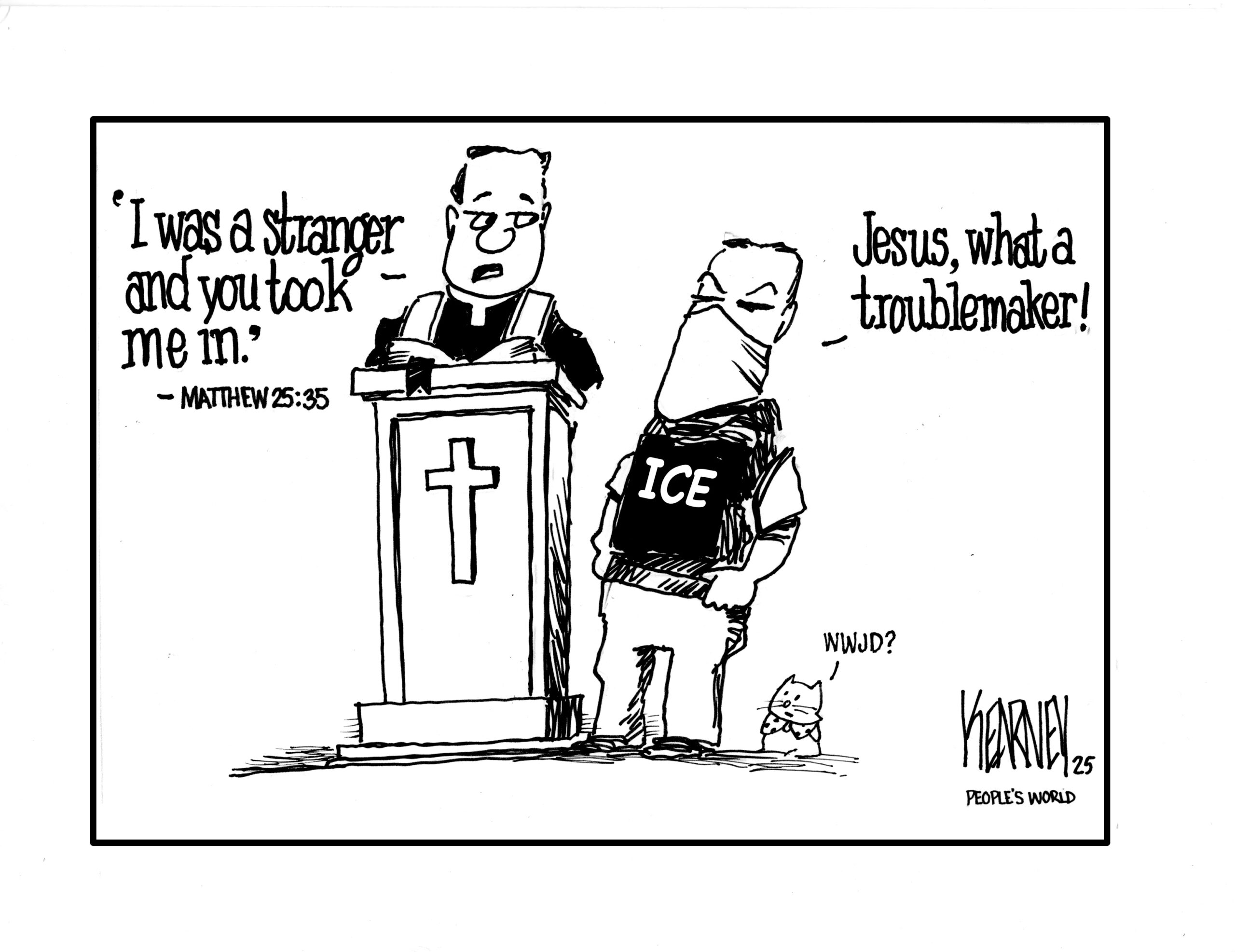 ICE begins immigration raids inside of churches