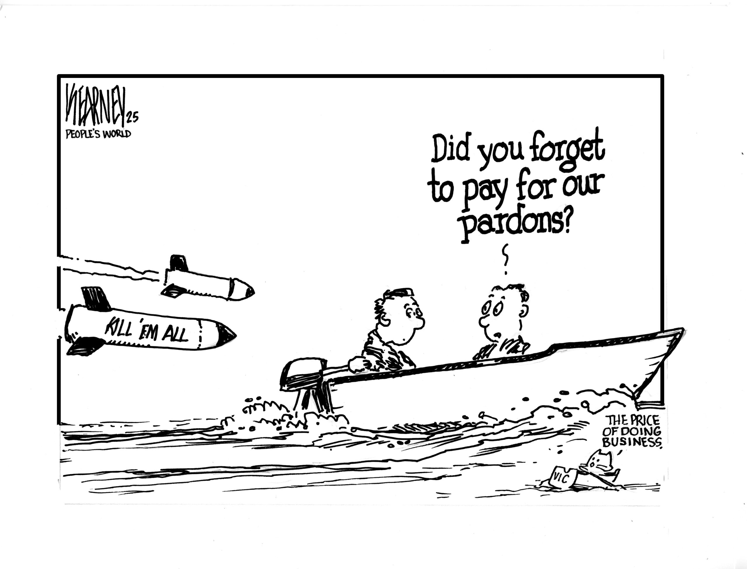 Boat strikes continue while Trump pardons Honduran drug runner