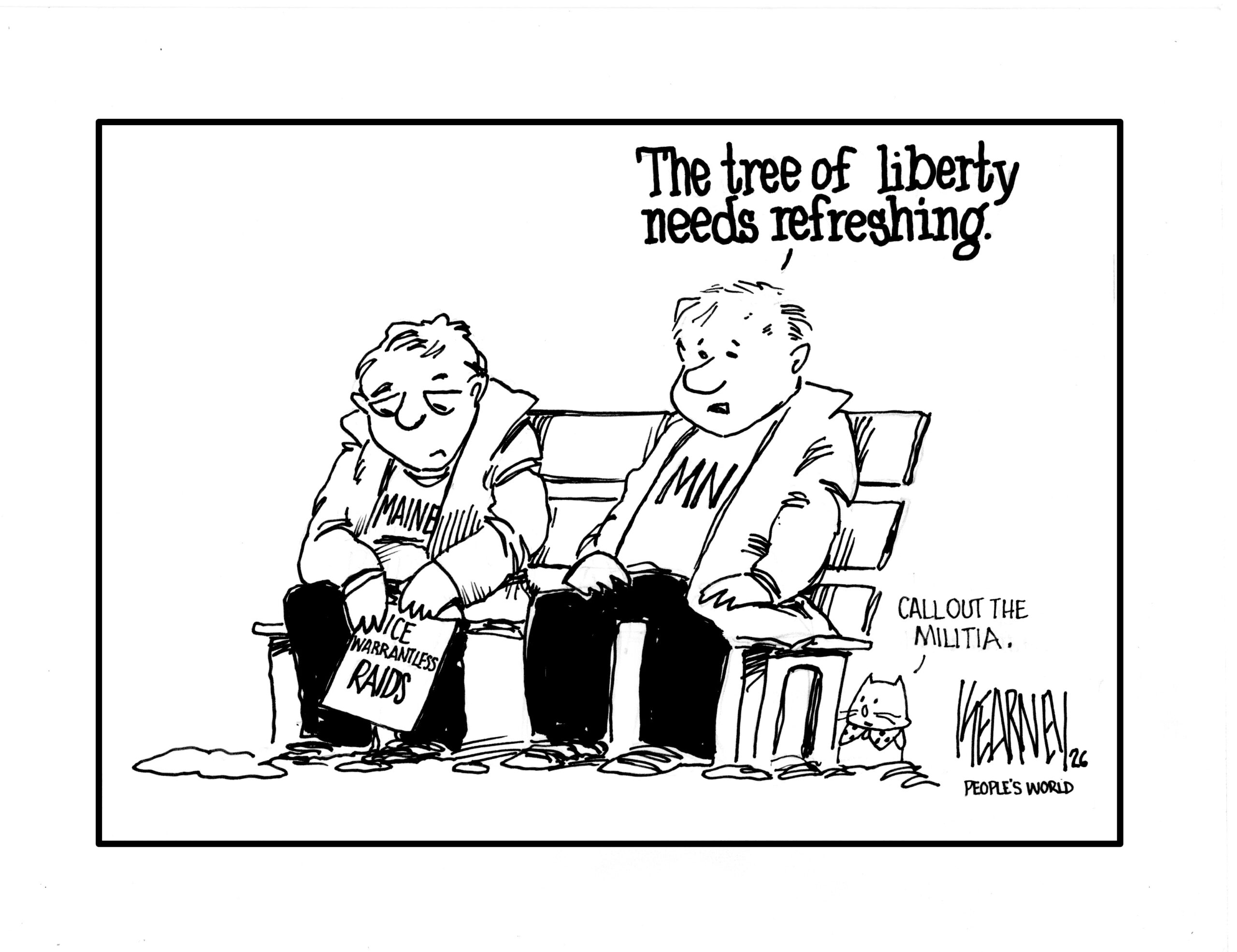 Fourth Amendment denied: ICE carrying out warrantless raids across country