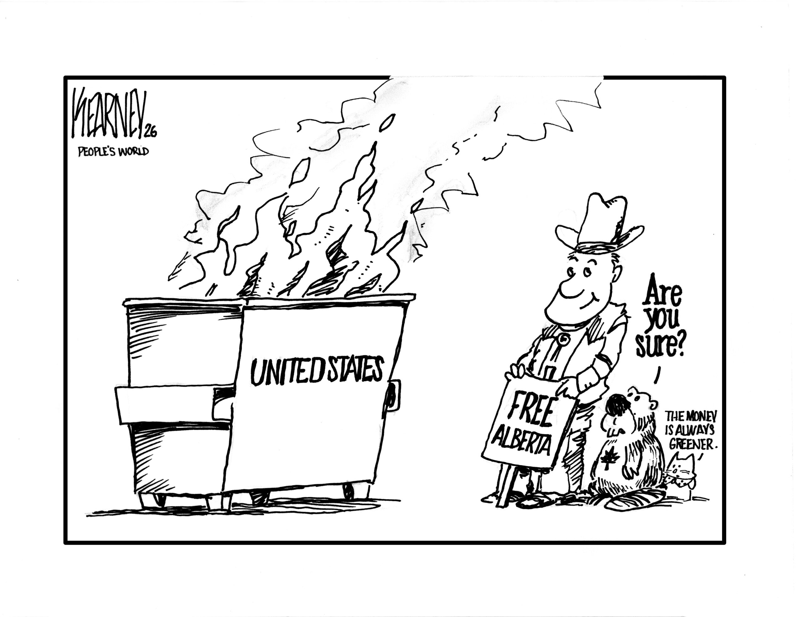 Alberta separatist group raises specter of U.S. statehood