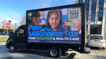 Olympia lawmakers hear demands: ‘Tax the rich! Fund education, healthcare!’