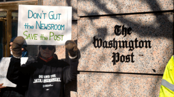 Destructive role of billionaires emphasized at Save Washington Post rally