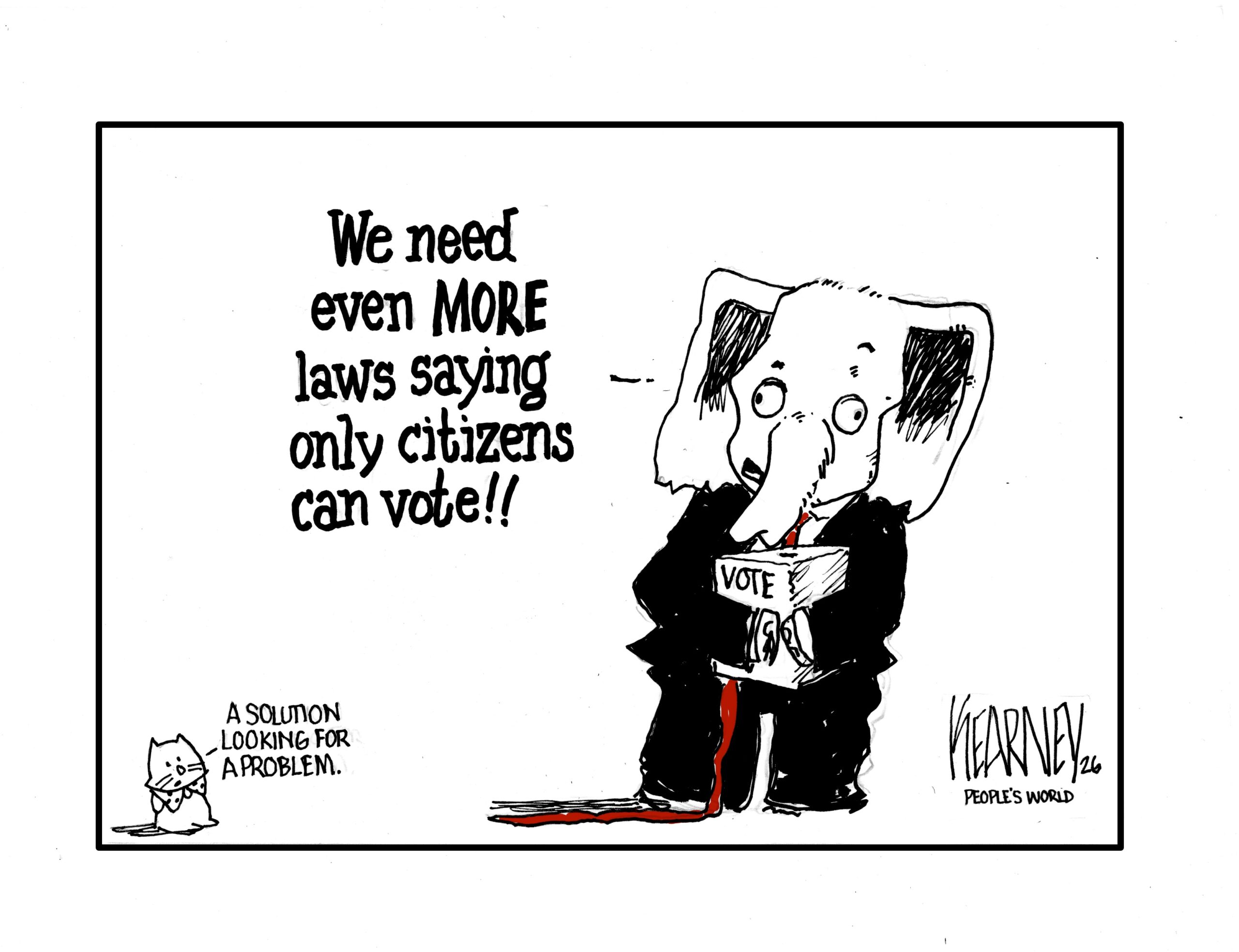 Non-citizen voting is rare. Why is the GOP so focused on it?