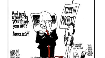 Kansas Senate votes to stop students’ First Amendment right to join public protests