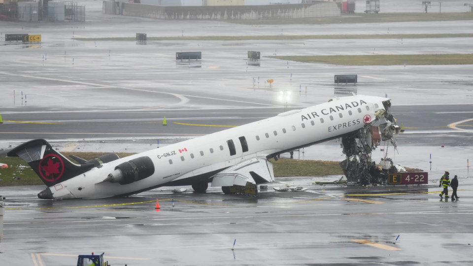 Two pilots dead, dozens injured in LaGuardia Airport crash