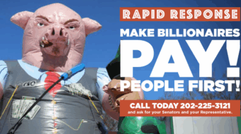 Tell Congress: Make billionaires pay — people first!