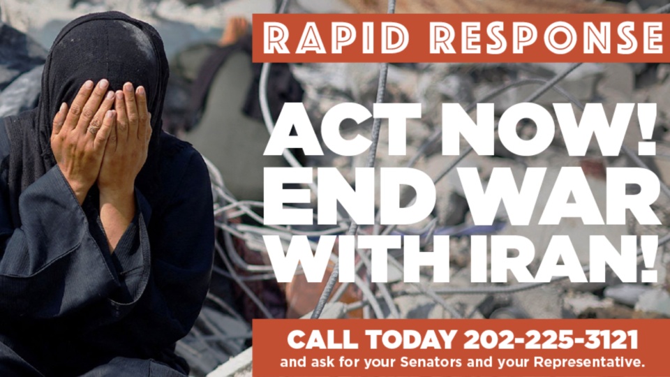 Tell Congress: Re-introduce War Powers Resolution on Iran
