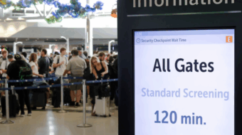 Airport screeners describe life with no pay