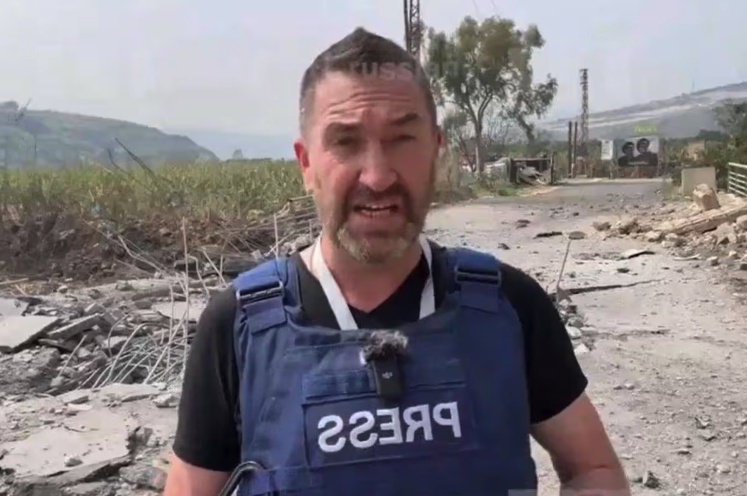Israeli military attempts to kill war correspondent Steve Sweeney
