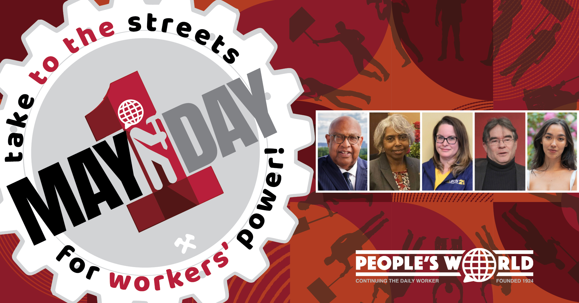 People’s World May Day Town Hall to feature national labor leaders
