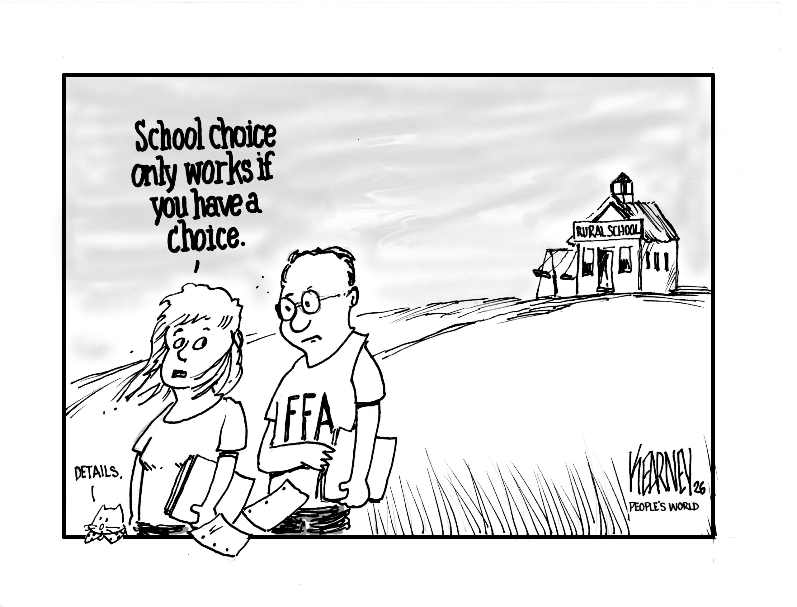 Voucher programs hurt rural schools