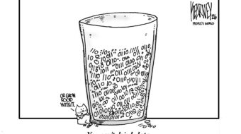 You can’t drink data