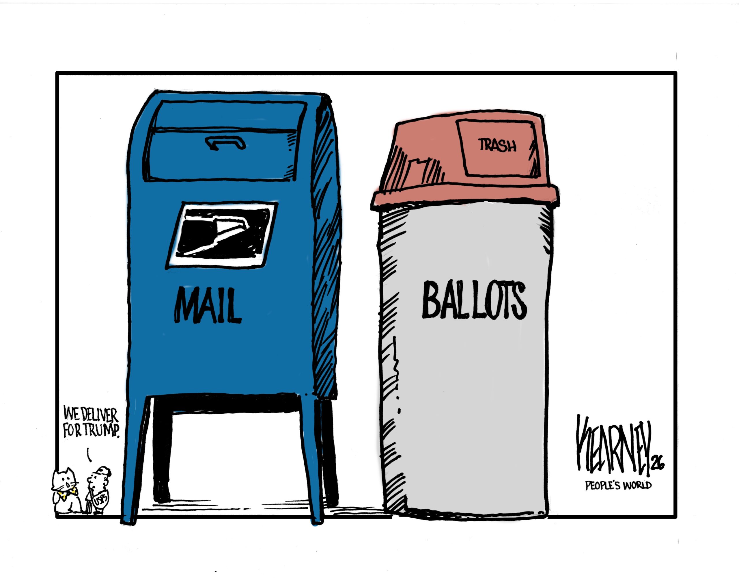 Postmaster General to states: Mail ballots will be halted if Trump order disobeyed