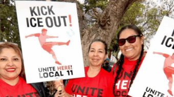 Union uses World Cup as leverage vs. ICE and for strike votes