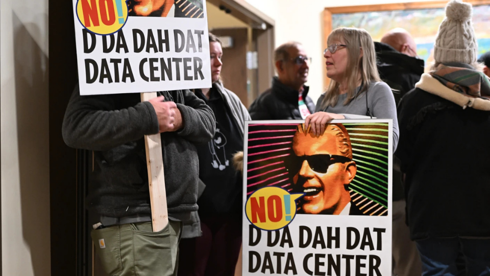 Climate activists take on a new foe: Data centers