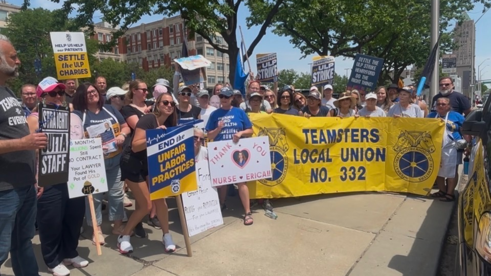 Michigan nurses push back on Henry Ford Health union-busting tactics