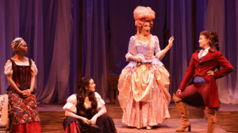 ‘The Revolutionists’ theater review: An edgy guillotine-tinged satire