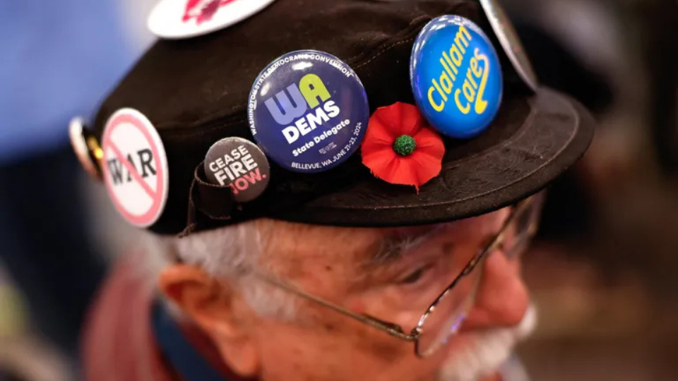 Over 1,000 delegates cheer call: Oust MAGA Nov. 3