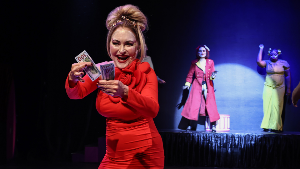 The Great Clown Bank Show" theater review: A satirical takedown of the capitalist class