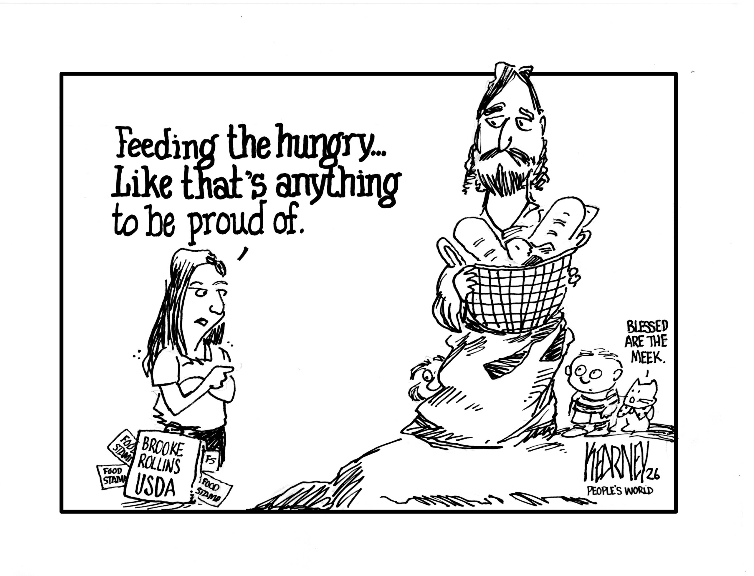 USDA Secretary Rollins says she is proud to have kicked children off food stamps