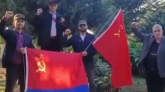 Azerbaijan jails four for promoting communism and carrying Soviet flags