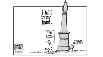 McCarthyism back from the grave